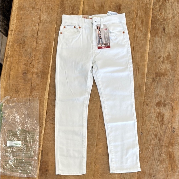 Levi's Kids White Jeans - Picture 1 of 4